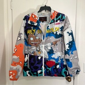 Members Only x Nickelodeon Hey Arnold Graphic Jacket XL